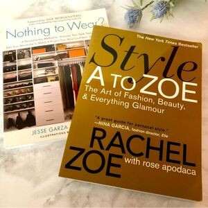 Bundle of Two Soft Cover Inspirational Books on Fashion & Style